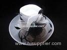 Custom Stylish 100% Organza Hats For Women, Ladies Church Hat With Organza Self Trim