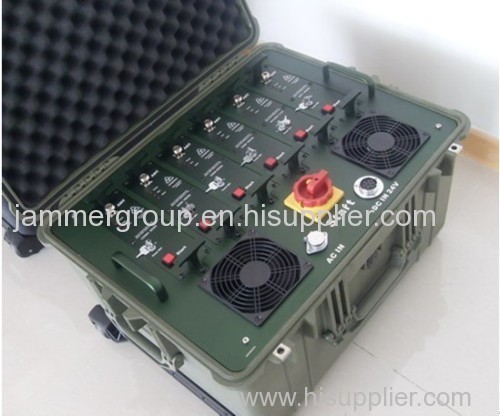 Multi Band CDMA/TDMA AMPS IDEN GPS WIFI Cell Phone Jammer (Waterproof shockproof design)