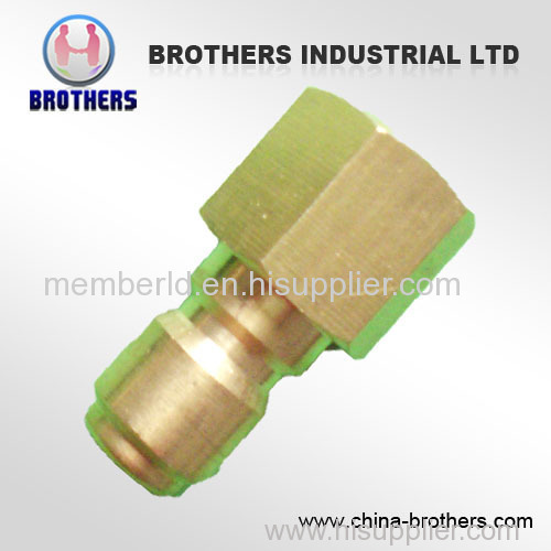 BRASS MNPT Quick Connect Plugs For High Pressure Washers