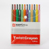 12colors twist up crayon