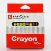 36 colors crayon .