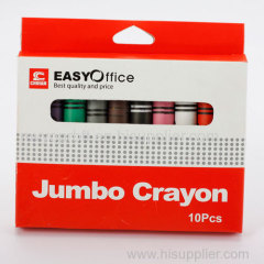 10colors jumbo crayon .