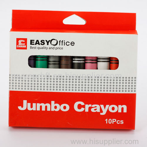 10colors jumbo crayon .