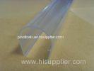 Customized U shape Plastic PC / PMMA Profile shapes For Led light cover
