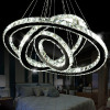Luxurious creative round living room crystal lights for sale