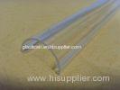 frosted PC cover Durable extrusion PMMA profile LED lampshade , 600mm / 900mm length