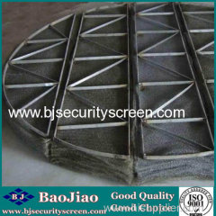 Hot Dipped Galvanized Knitting Wire Mesh Demister Pads
