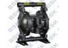 low pressure Air Driven 2 Diaphragm Pump , Aluminium Alloy Membrane Pumps