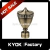 2014 Best Seller Products of Aluminum Curtain Rod finials