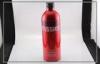 500ml red sand blasting painting aluminum bottles for vitamin drinks