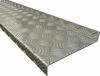 Non slip tread plate is both skid-proof and decorative