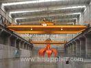 Electric Overhead Crane With Grab For Garbage Burning Power Plant A8