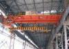 A5 - A6 Electric Overhead Crane / Electromagnetic Crane With Top Slewing Magnetic Chuck