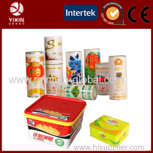 Therma transfer film for cracker box/cookie box