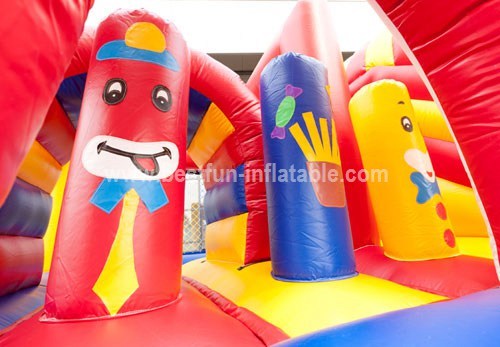 Bouncy castle multiplay Frites