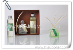 120 ml Natural decorative reed diffuser glass bottle with rattan sticks