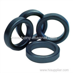High quality rare earth radial magnetization ring ferrite magnet