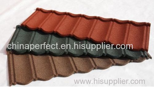 Stone Coated Metal Roof Tile