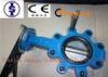Industrial Manual / Worm Gear Operated Butterfly Valve Wafer And Lug Type API 609