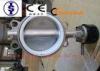PN10 PN16 Stainless Steel Butterfly Valve , Lever / Gear / Pneumatic actuator Butterfly Valves