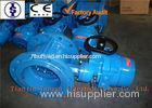 Ductile Iron Double Flanged Butterfly Sluice Valve For Water , EPDM Gasket Sealing
