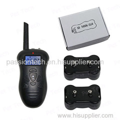 Remote Control And Bark Stop Dog Dual Function Training Collar