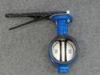 SS Lug Rubber Lined Grooved End Butterfly Valve Pneumatic Actuator / Manual