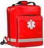 Outdoor Red Medicial Rescue Nylon Red Sports First Aid Kit 35 * 25 * 51cm