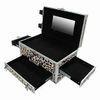 Hardside Storage Case, Made of PU, Available in Different Designs, 3 Drawers and Mirror