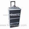 Professional Rolling Cosmetic Case/Aluminum Makeup Trolley Case, Sized 360 x 240 x 710mm
