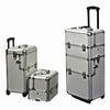 Aluminum or ABS Cosmetic/Tool Cases, Customized Designs Accepted, Measures 14.5 x 9.5 x 38.5 Inches