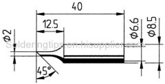 Ersa 832 series soldering tips 0832FDLF/SB soldering tips soldering bit soldering iron tips