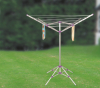 4-arm camping portable clothesline airer
