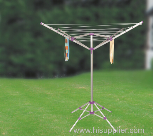 4-arm camping portable clothesline airer