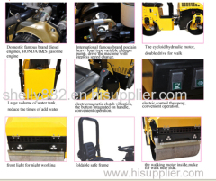 Driving road roller 0.95tons