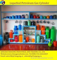 12.5kg Hot selling export lpg gas tank/cylinder price