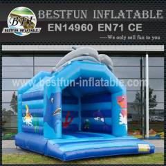 Bouncy castle Dauphin house