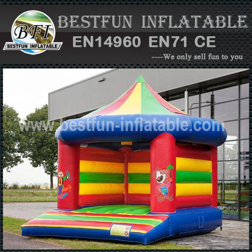 Inflatable Bouncy castle carousel