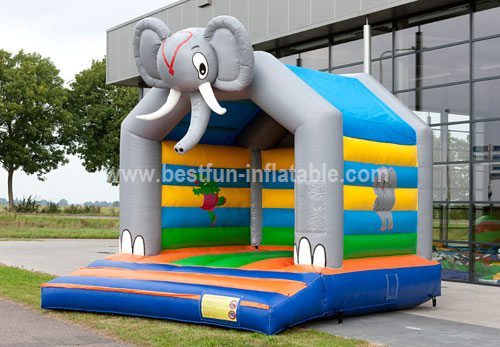 Bouncy castle Elephant theme