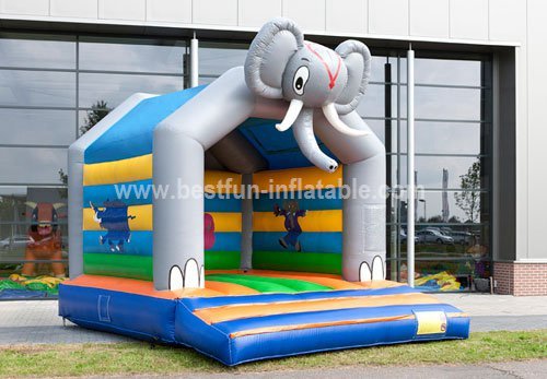 Bouncy castle Elephant theme