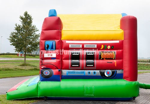 Bouncy castle Fire truck