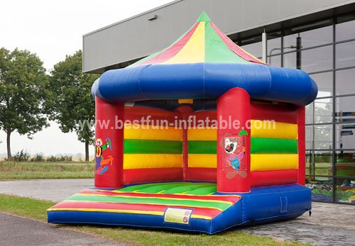 Inflatable Bouncy castle carousel