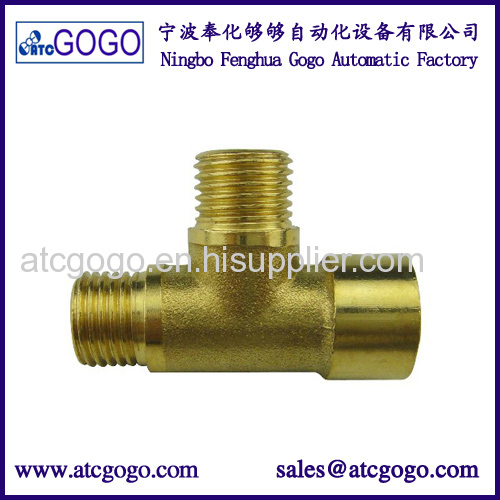 Copper body brass pipe fitting male female 90 degree elbow thread gas air water connector G PT