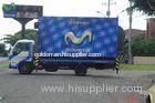 Outdoor HD full color led advertising screens , moving led display panel