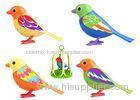 Automatic High End Digital singing talking bird toy in Choir with Touch Function