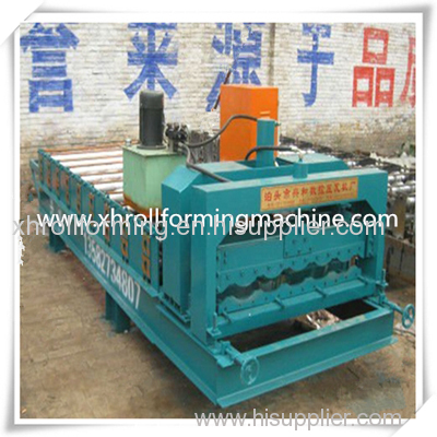 Glazed Roofing Tiles Step Tile Forming Machine