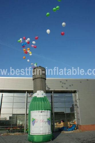 Champagne lacher inflatable balloons