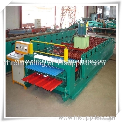 Double Layer Roll Making Machine