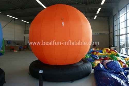 Inflatable balloon let go of balloons