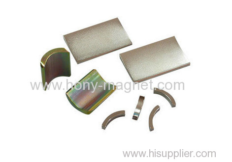 Sintered Permanent neodymium magnets for wind generator Arc